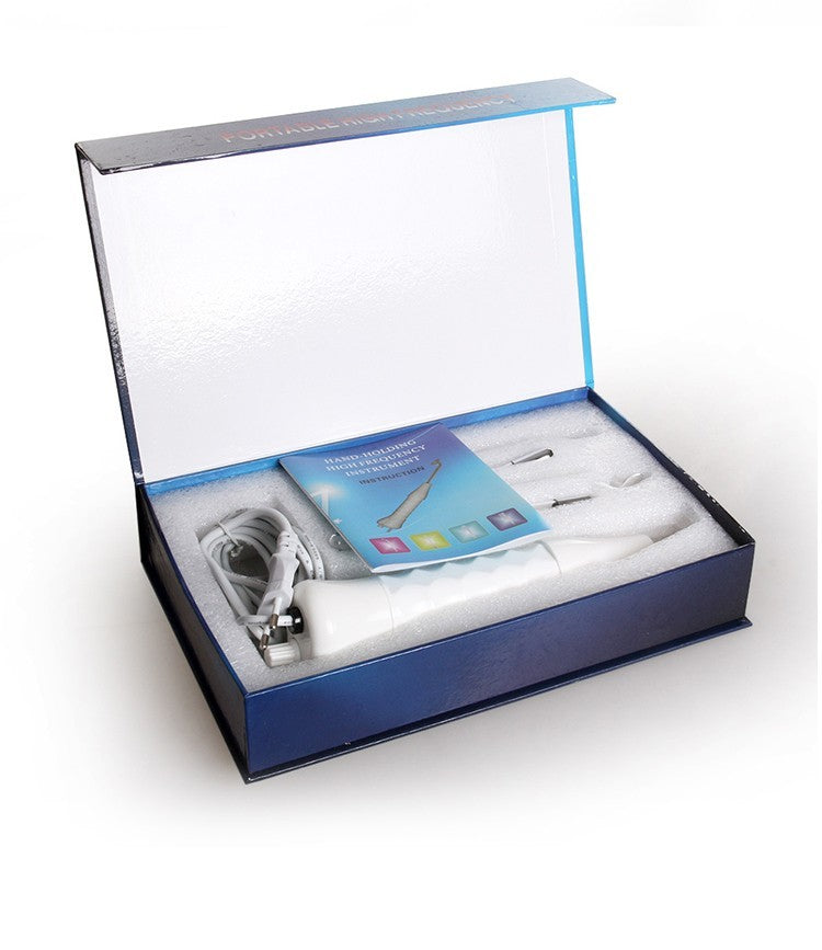 Strengthening high frequency electrotherapy comb