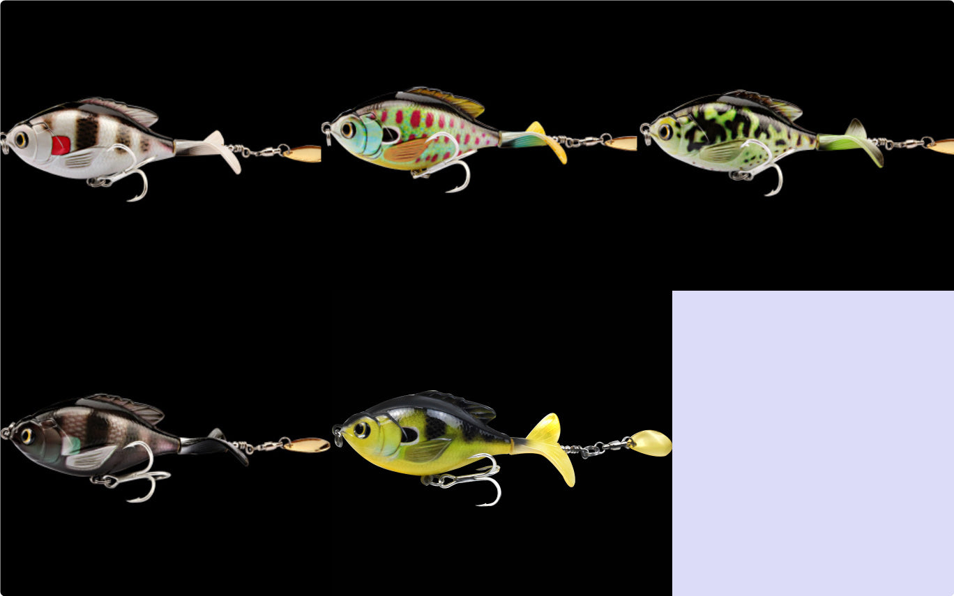Tractor lure fishing lure