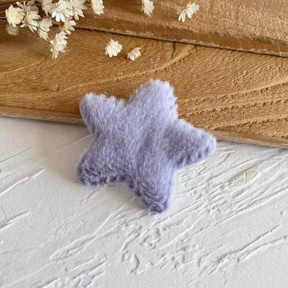 Barrettes Eight-character Bangs Side Plush XINGX