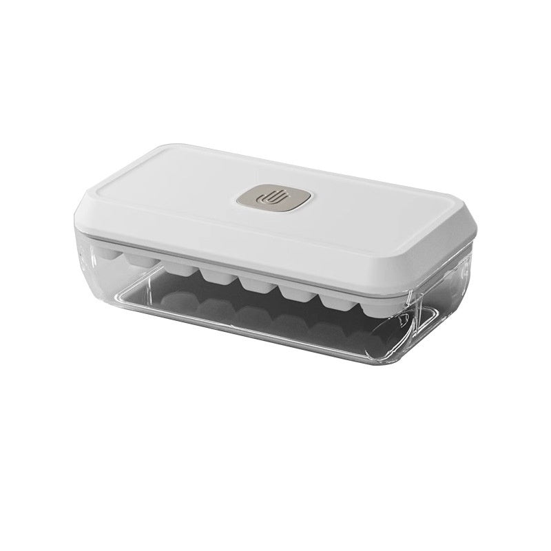 32 Grid Silicone Ice Cube Tray Mould With Lid Shovel Storage Box Remove With One Click Ice Maker DIY Whiskey Cocktail Tools Summer Kitchen Gadgets