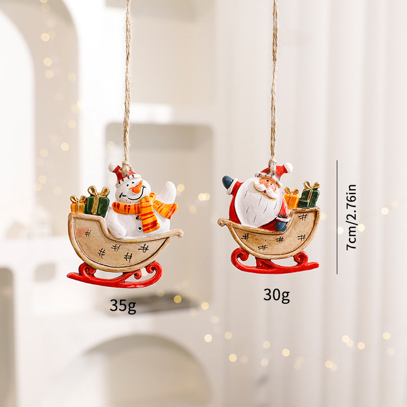 Christmas Decorations Cartoon Elk Ornaments