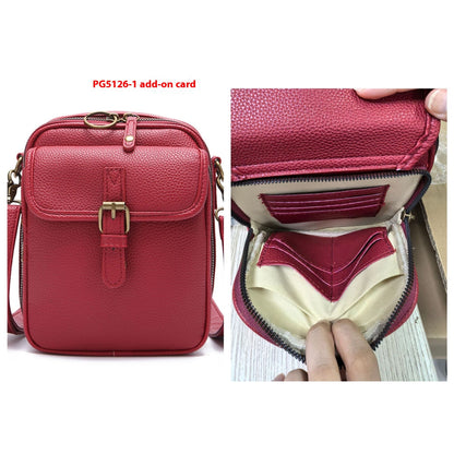 Unisex Vintage Large Capacity Messenger Bag Storage Bag  With 10 Card Inserts Casual Backpack Women's Bag Retro Backpack Large Capacity Travel