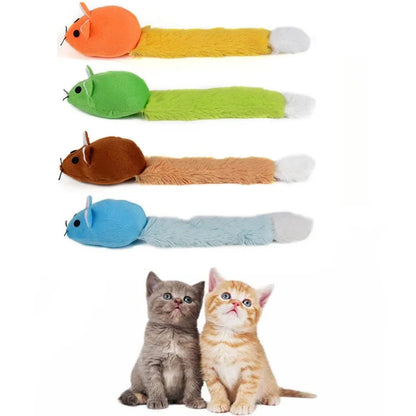 Long Tail Mouse Cat Teaster Toys Funny Pet Toys Cat Toys Mouse Trainning Funny Playing Toys Interactive Pets Products