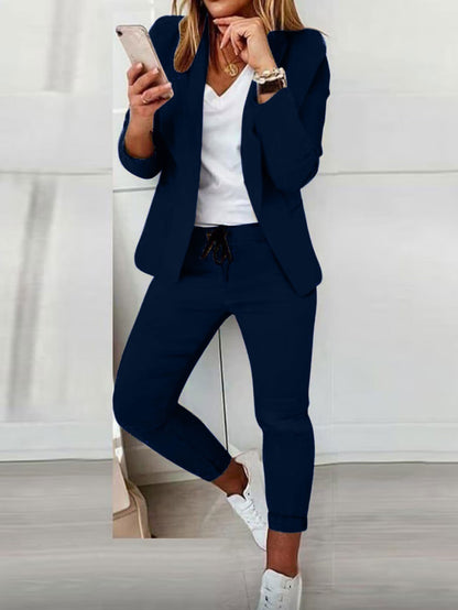 Ladies Fashion OL Suit Trousers Suit